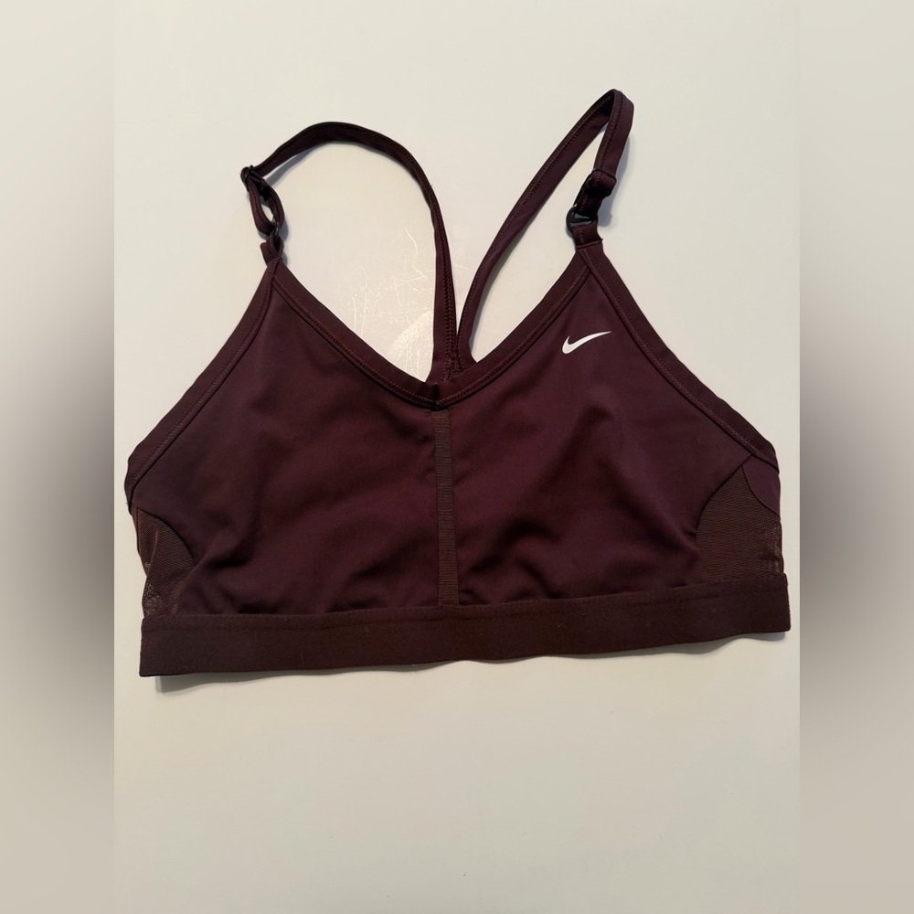 Nike Women's Dark Burgundy Sports Bra